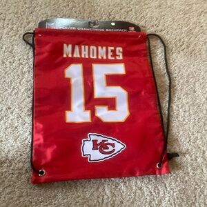 Patrick Mahomes Drawstring Backpack BRAND NEW